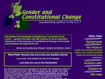 Gender and Constitutional Change site