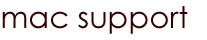 mac support